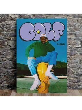 Golf Wang, Tyler The Creator Poster Canvas Print Pop Style  Wall Art